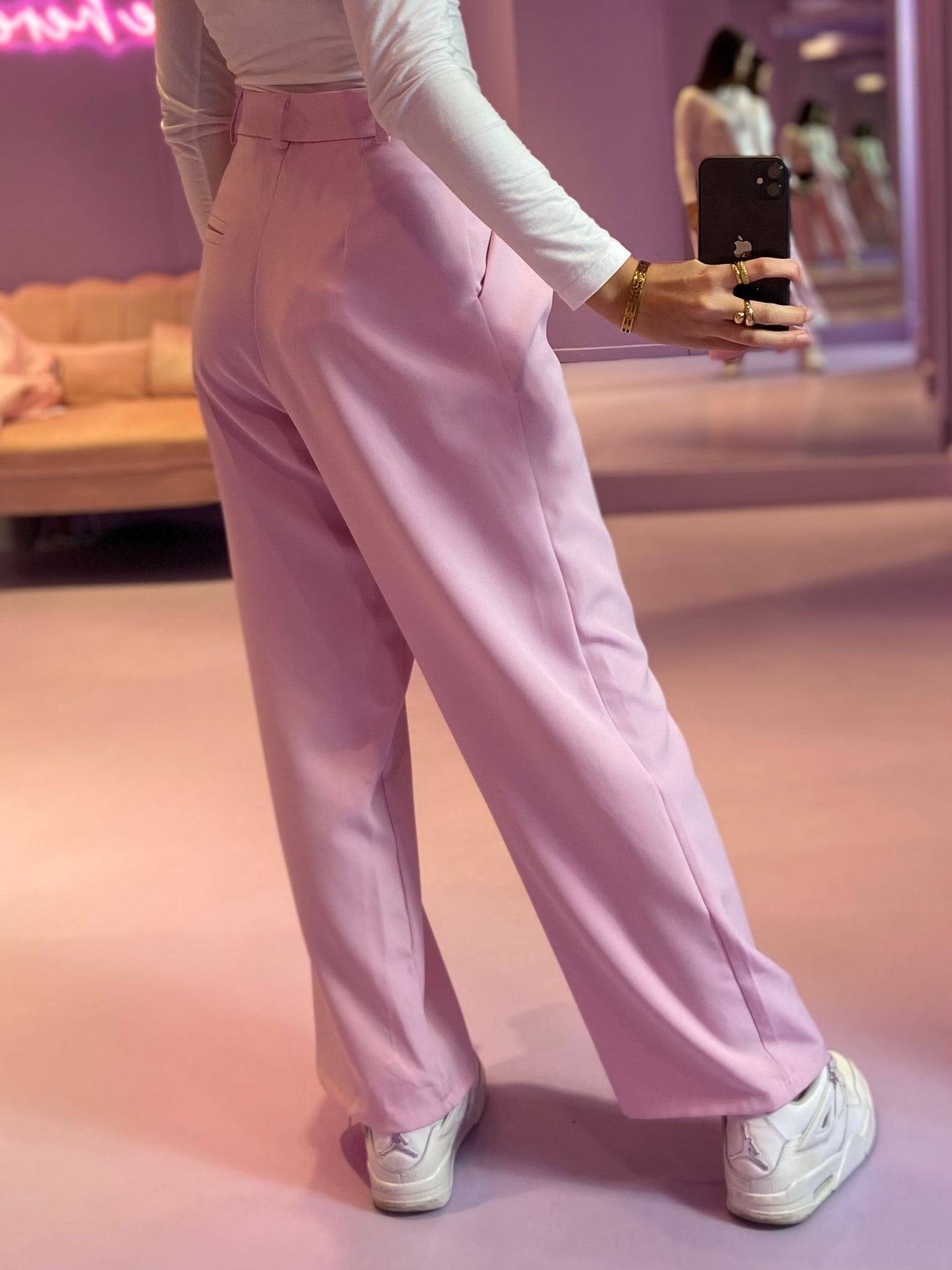 Pantalon Soft Pink