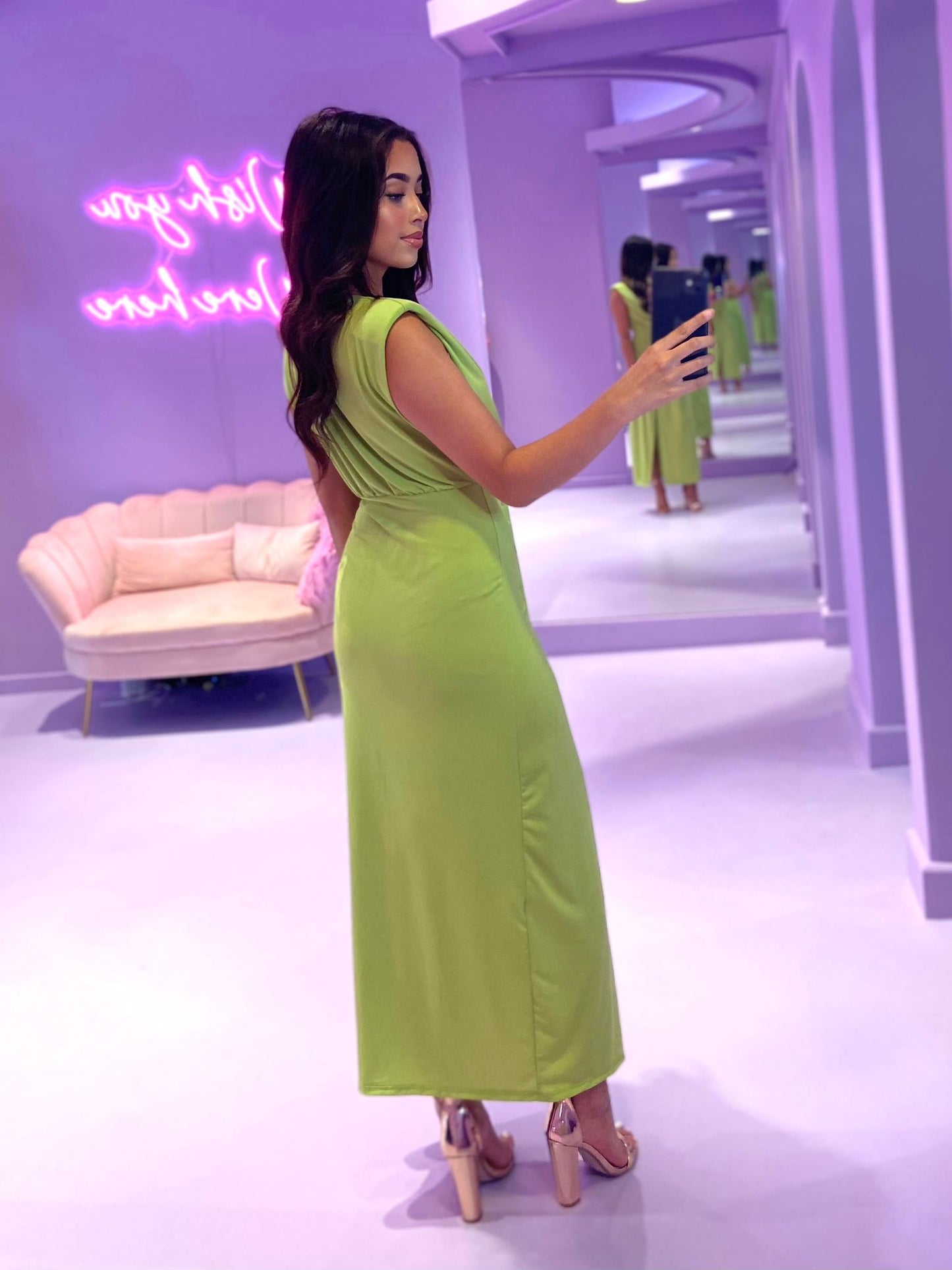 Green Goddess Dress