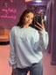 L'amourde Ma Vie Sweater Blue