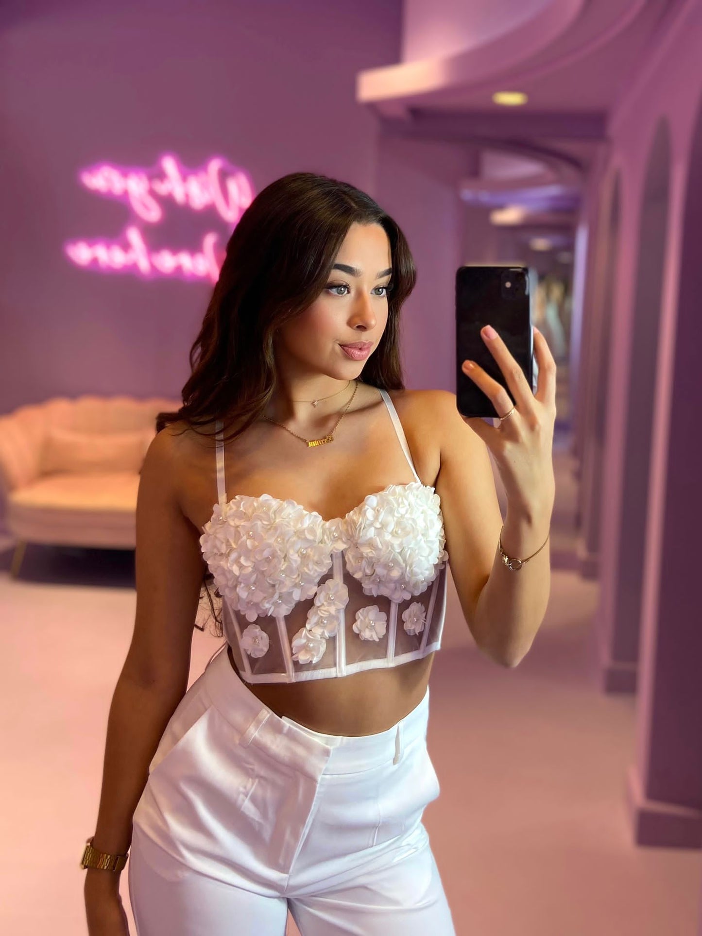 Dahlia Rose Corset Top