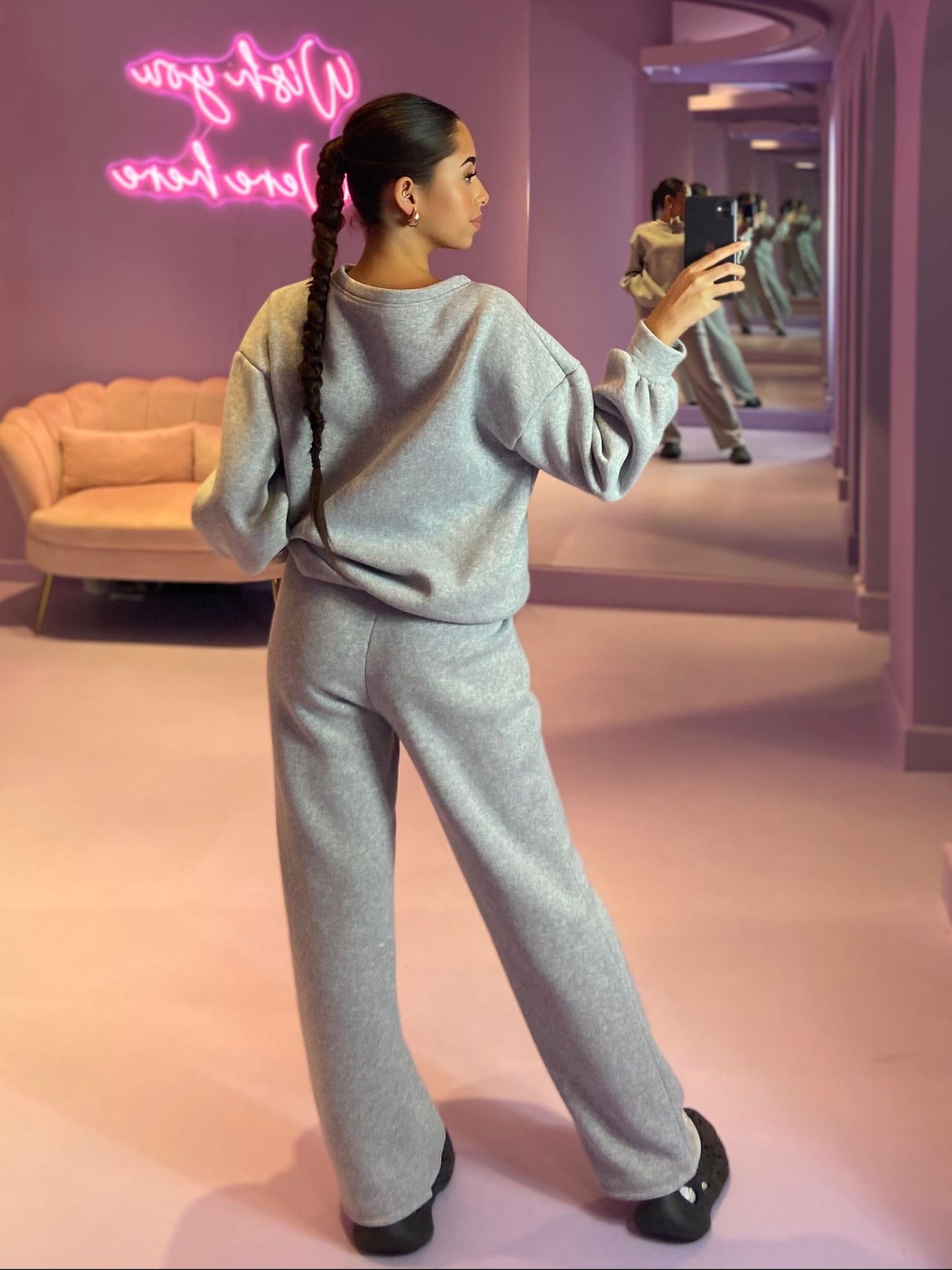 Jogging Oversized Tracksuit Grijs