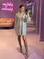 Shimmer Blouse Dress