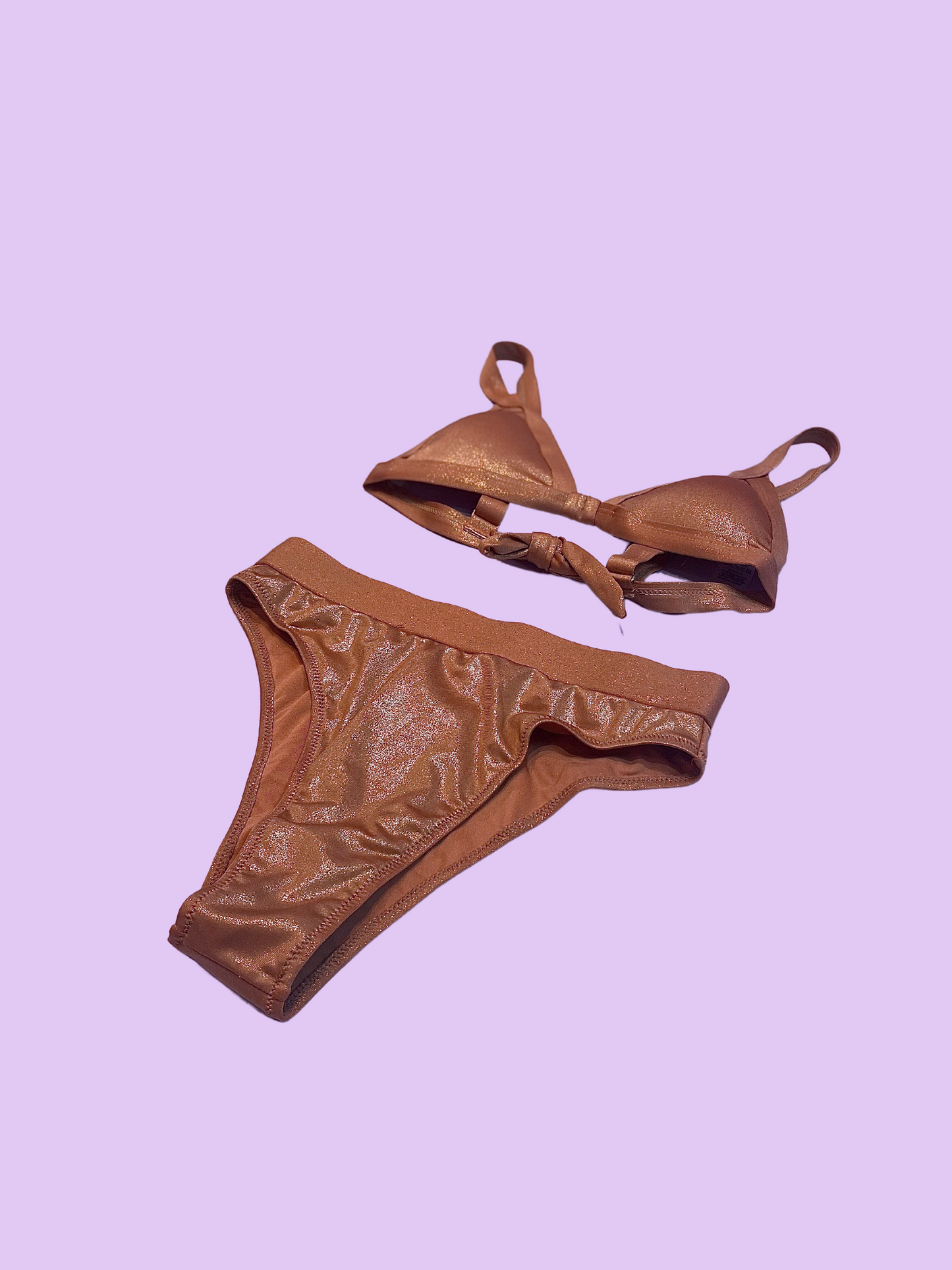 Shimmer Shine Bikini Set Coral