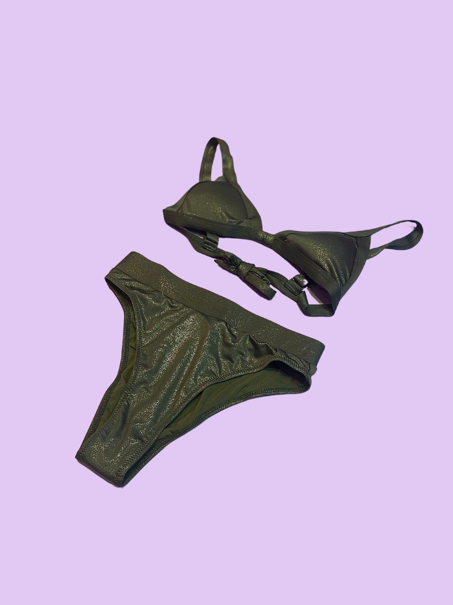 Shimmer Shine Bikini Set Green