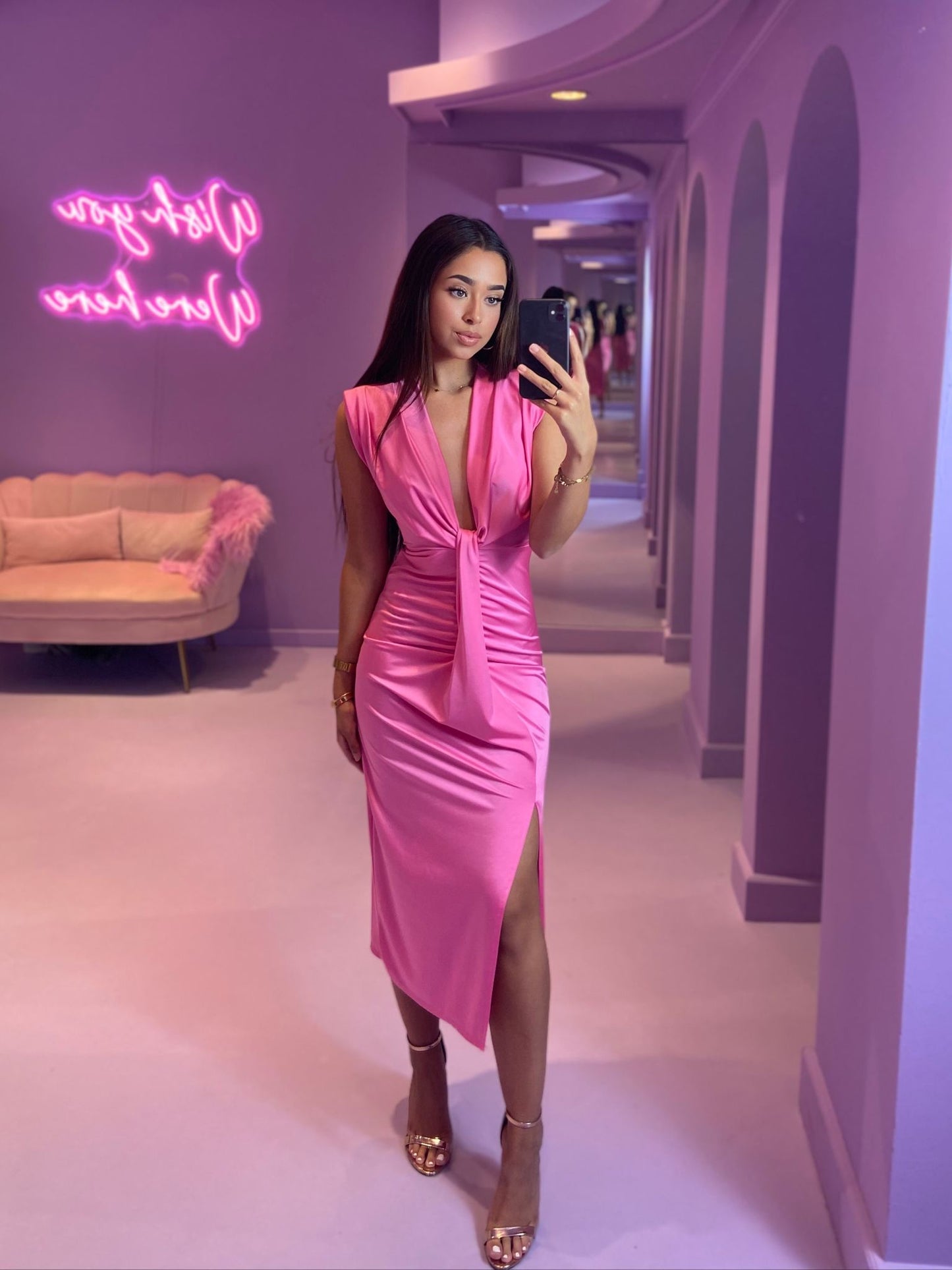 Pink Goddess Dress