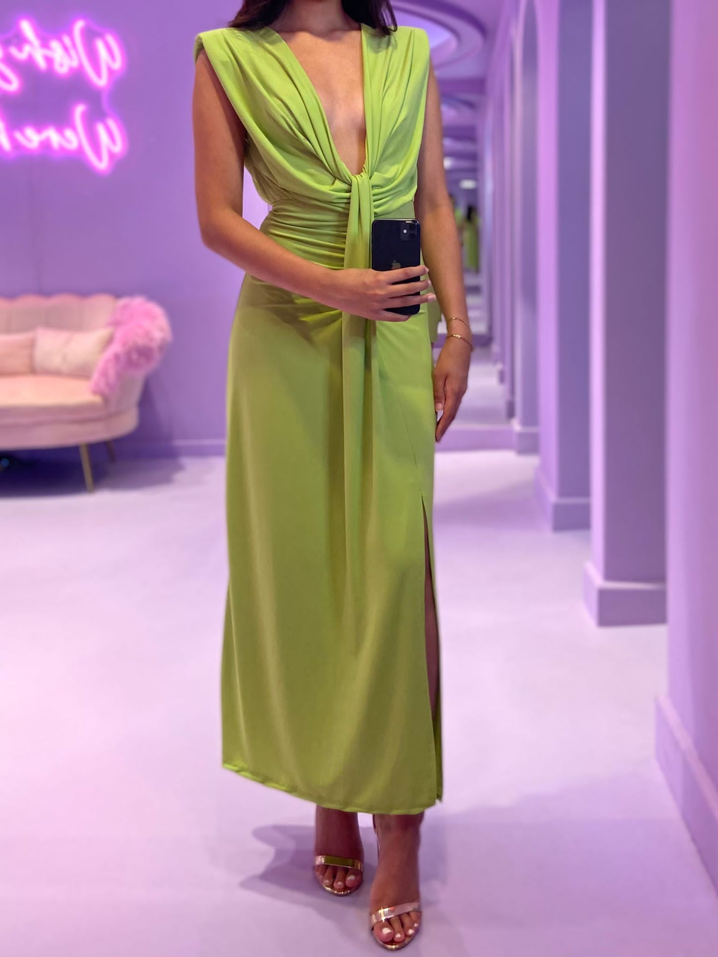 Green Goddess Dress