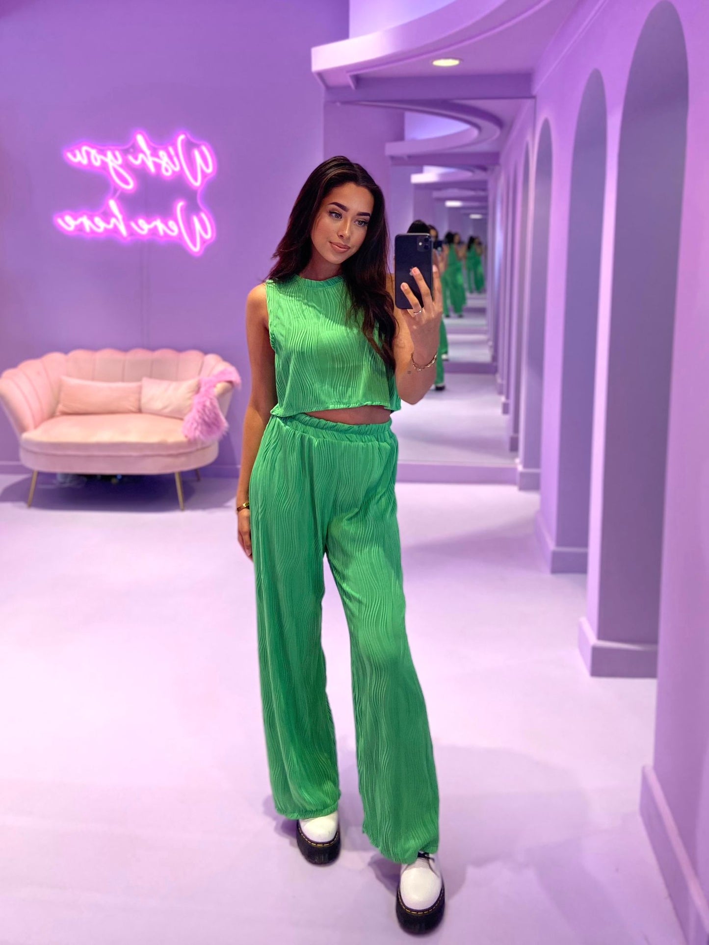 Eline Top Green