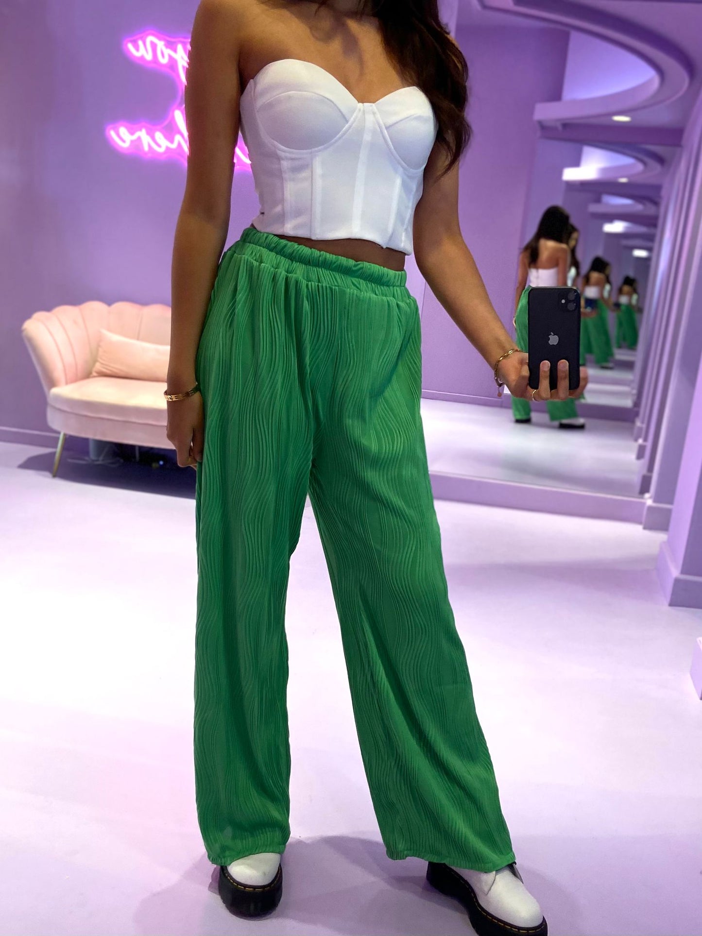 Sophia Pants Green