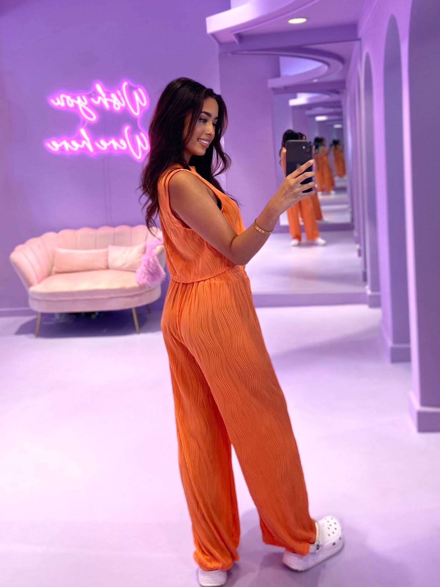 Eline Top Orange