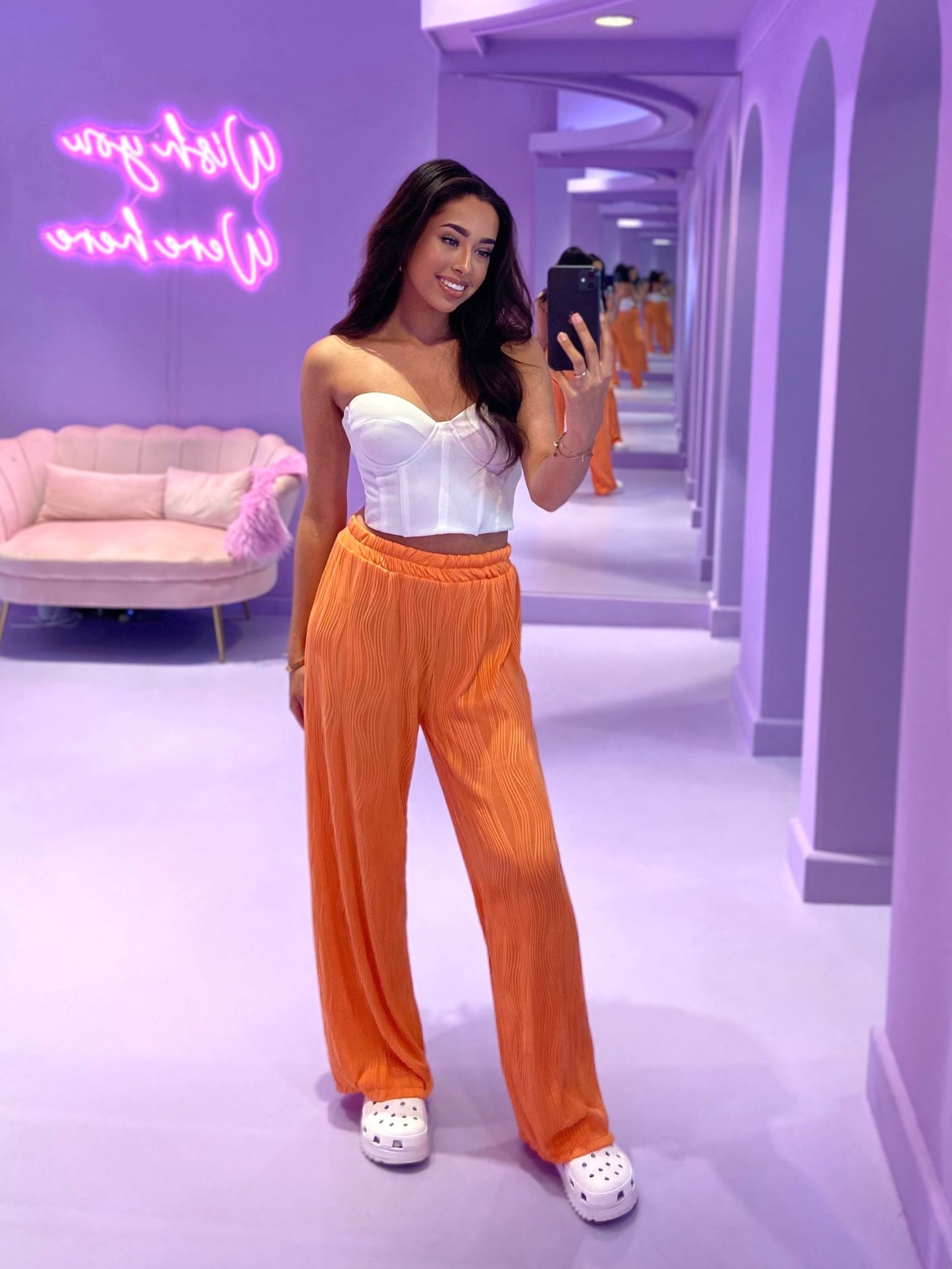 Sophia Pants Orange