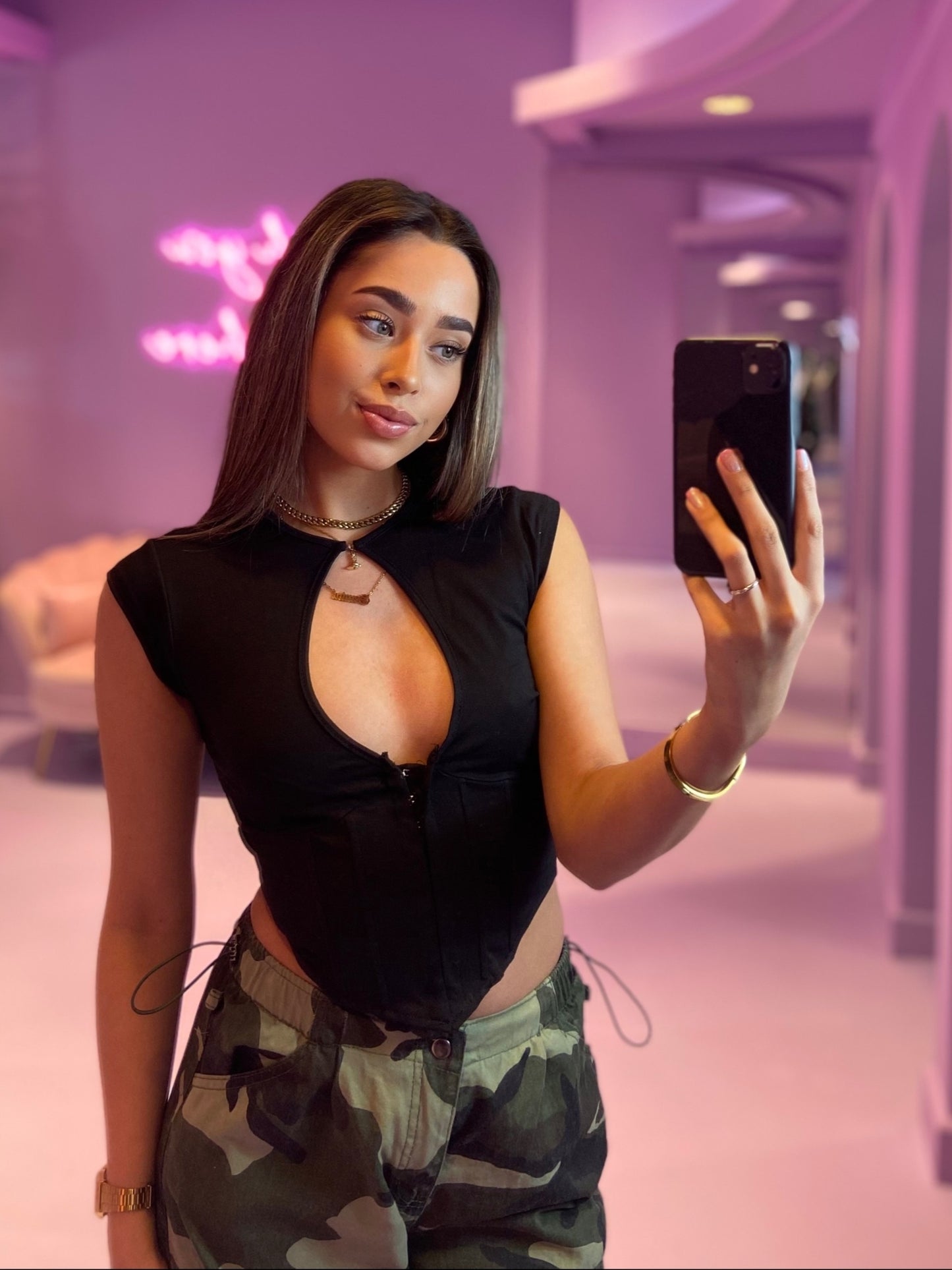 Kehlani Top Zwart