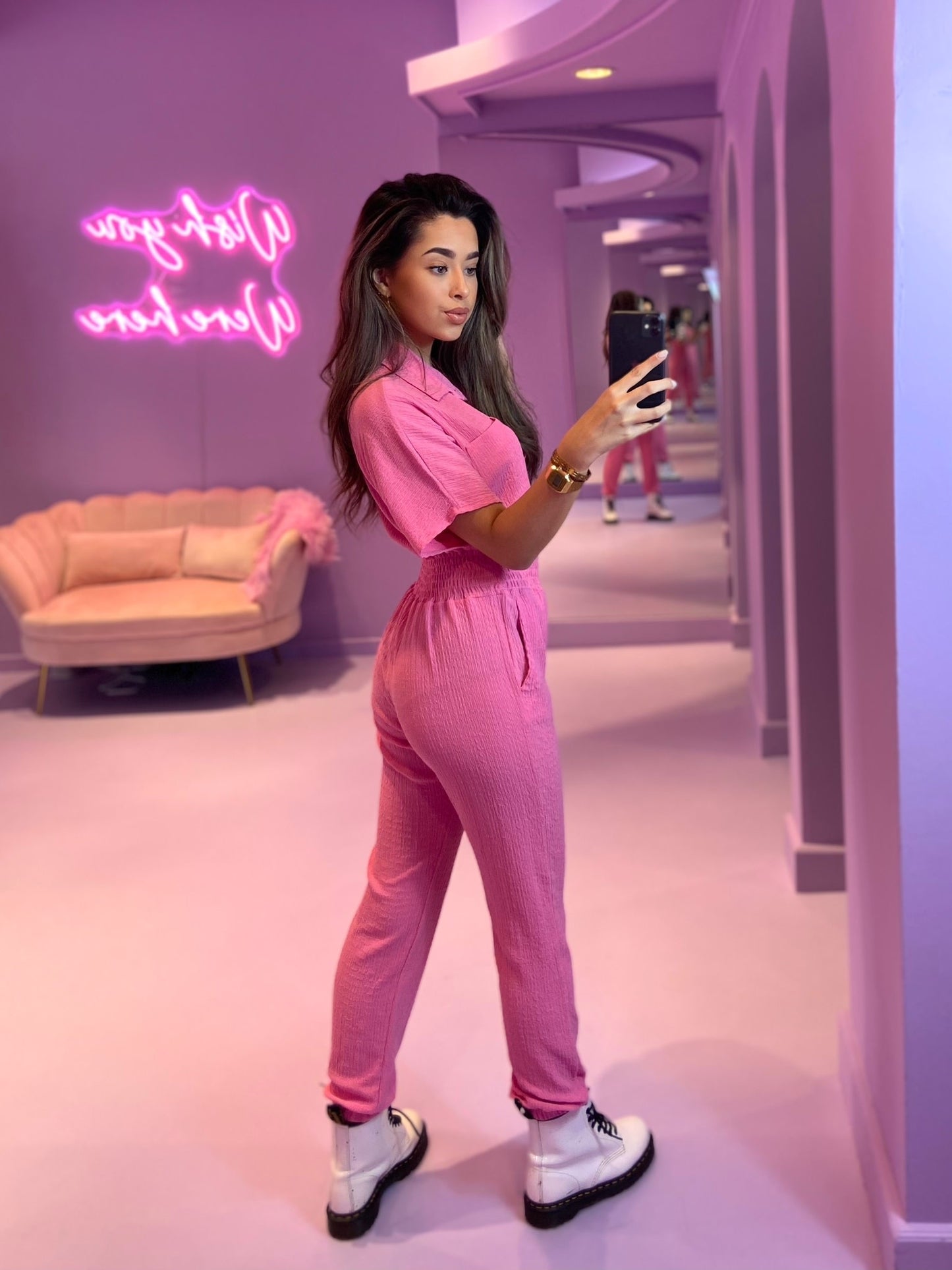 Jumpsuit Pink