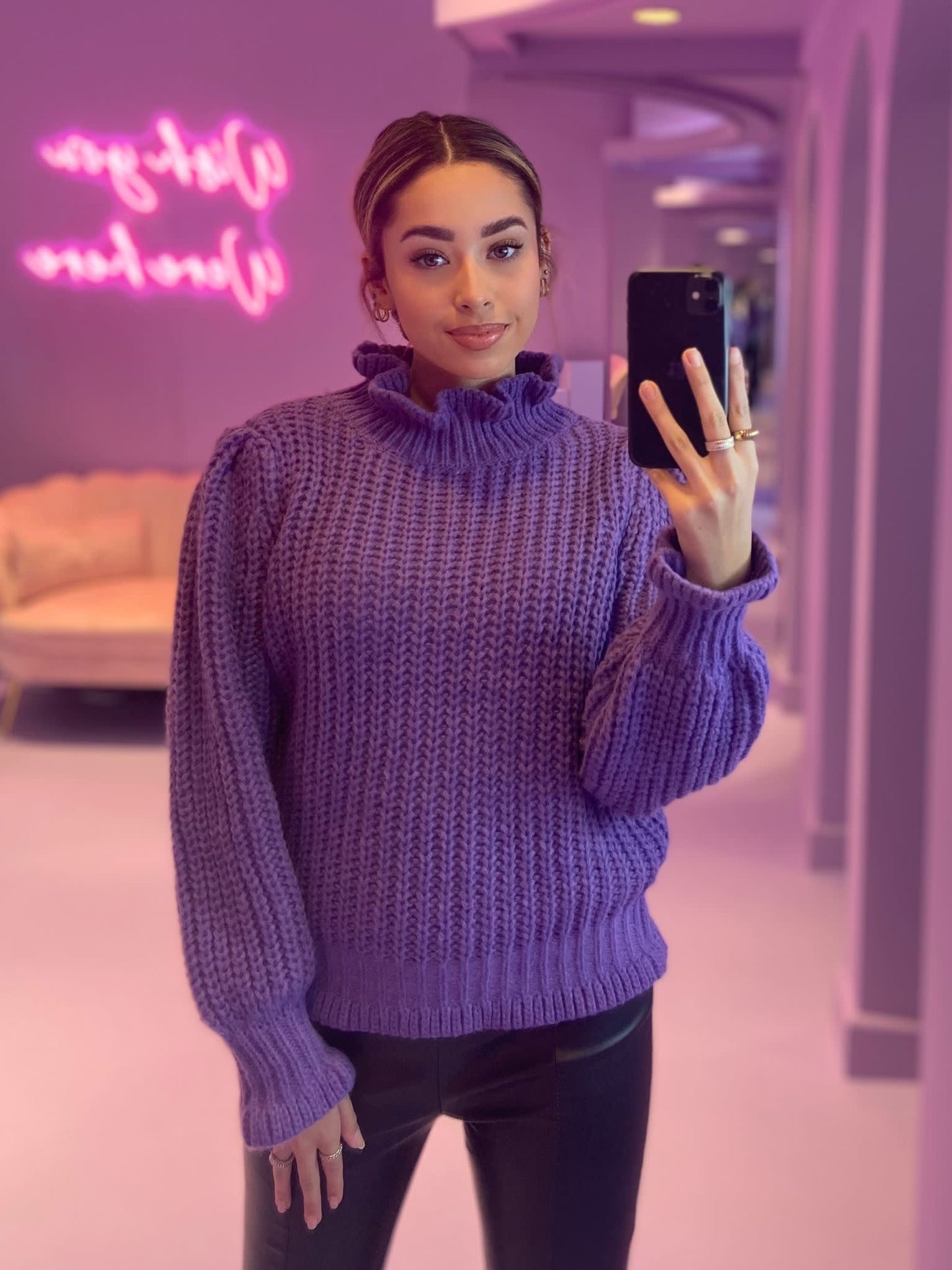 Lilly Top Purple
