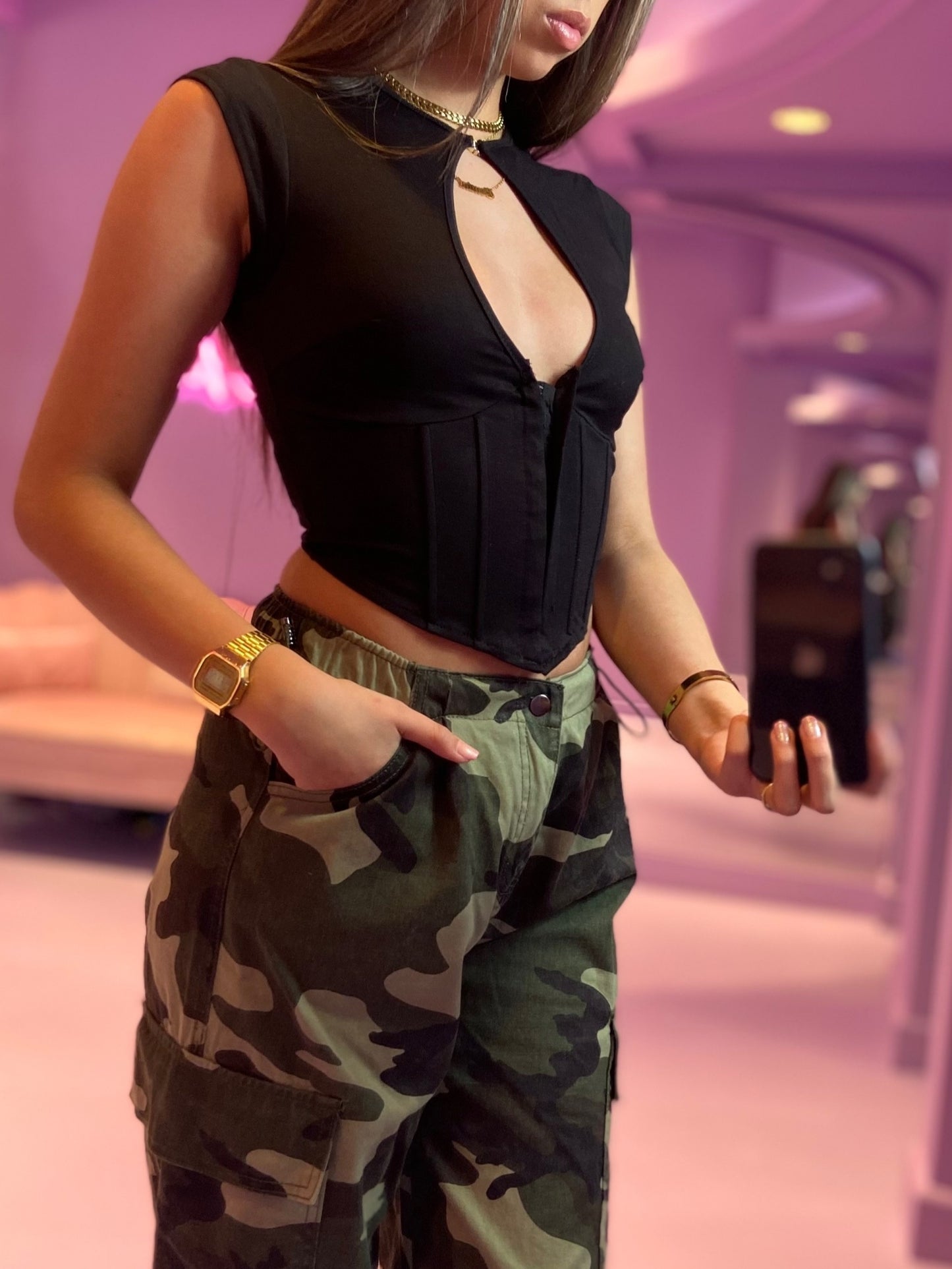 Kehlani Top Zwart