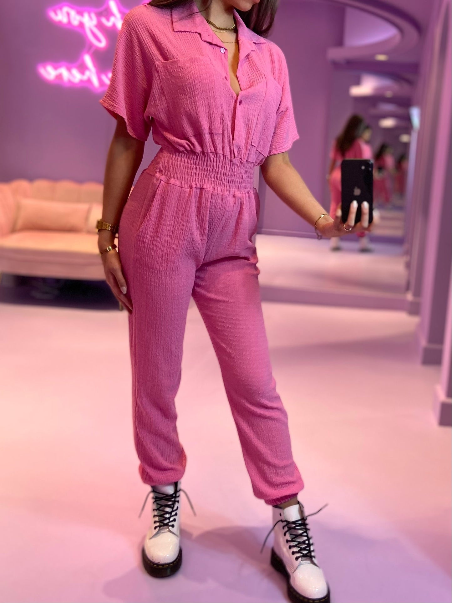 Jumpsuit Pink