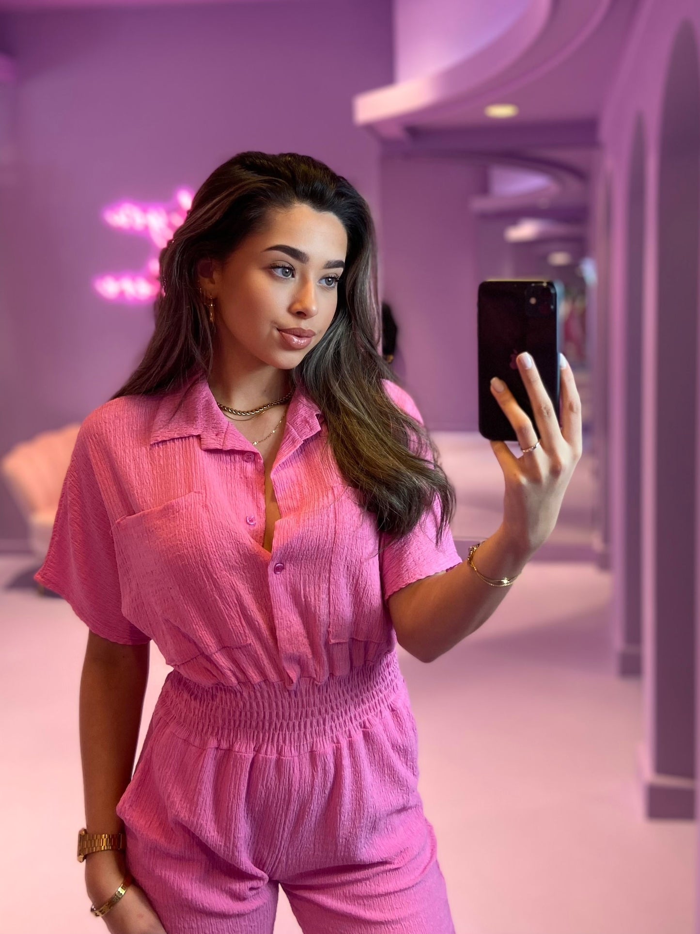 Jumpsuit Pink