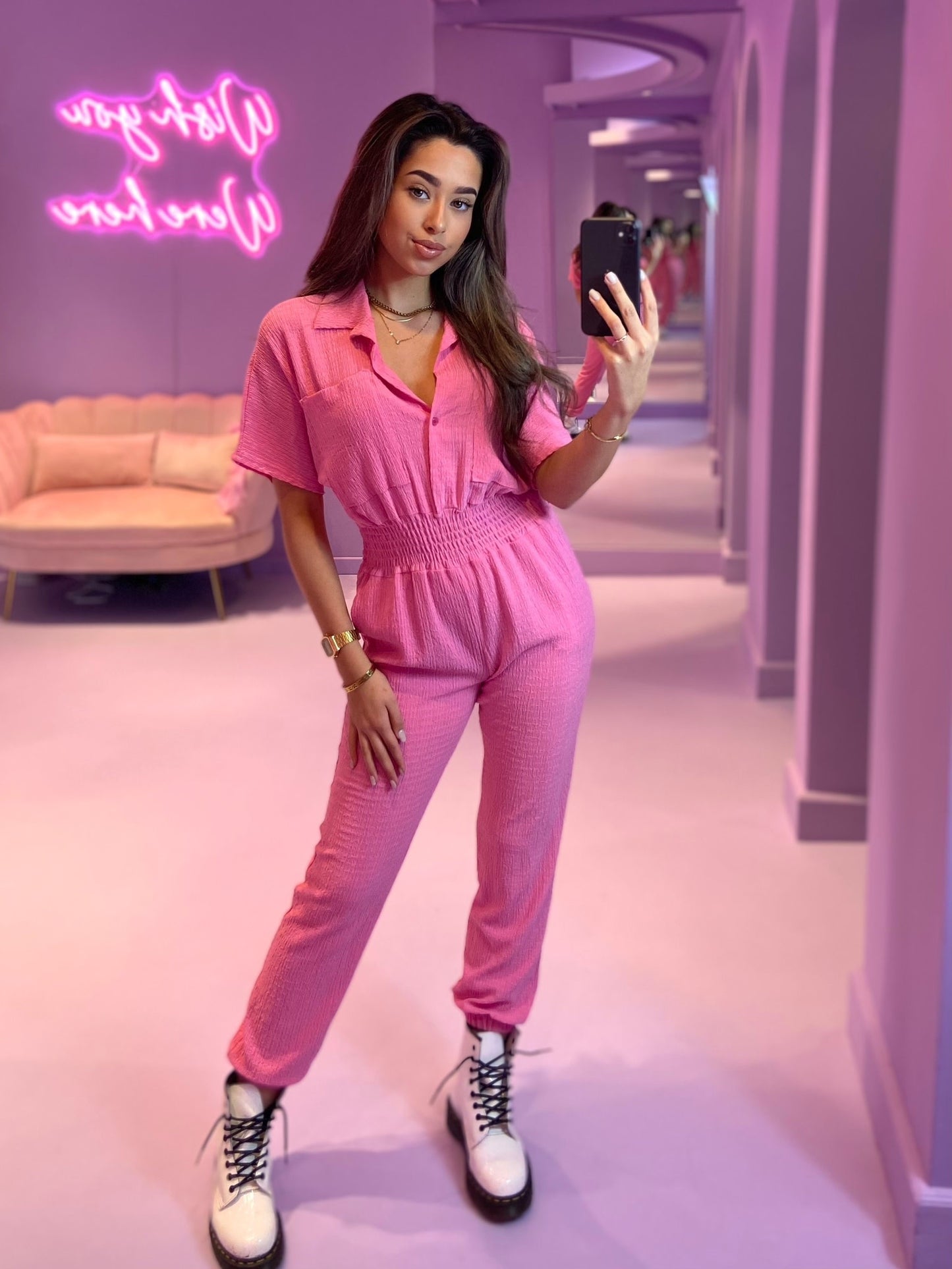 Jumpsuit Pink