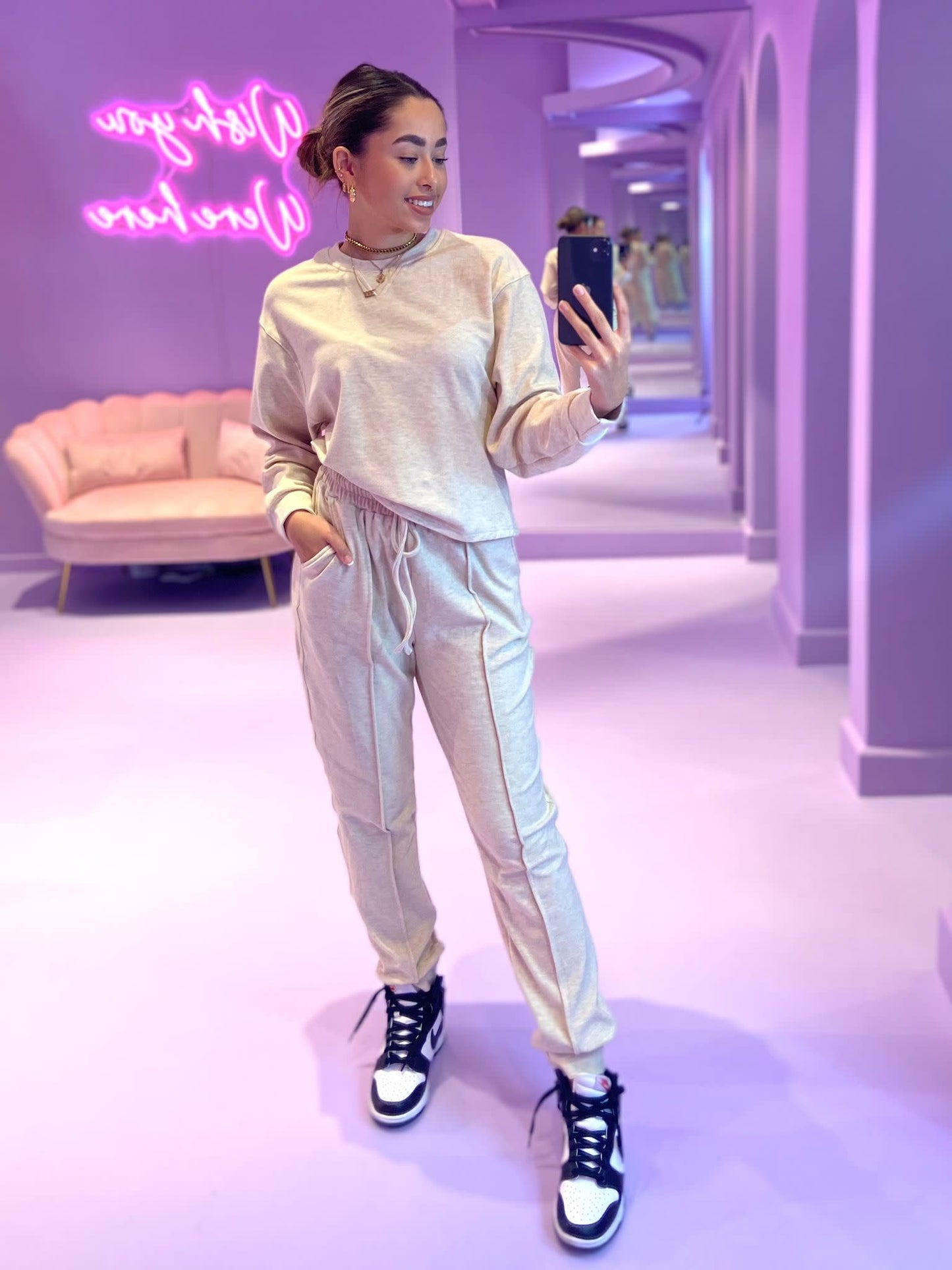 Lounge Sweater Beige