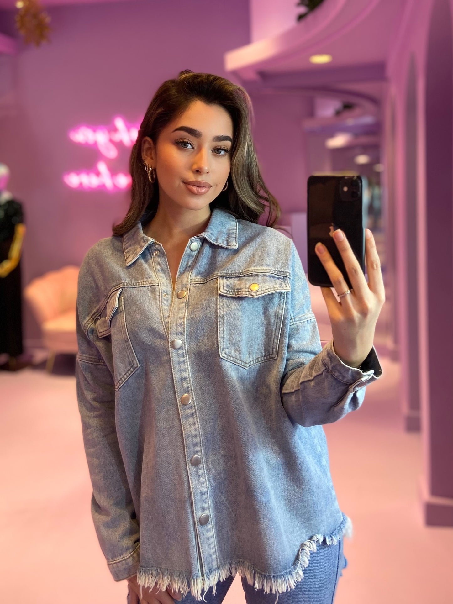 Denim Blouse