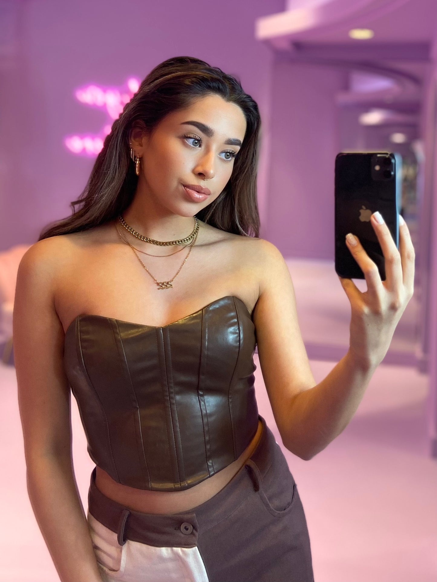 Heart Shape Corset Top