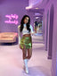 Ash Mini Skirt Green