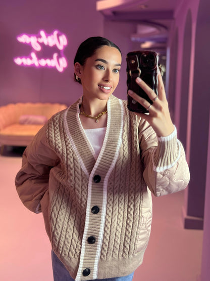 Cozy Mia Jacket Beige