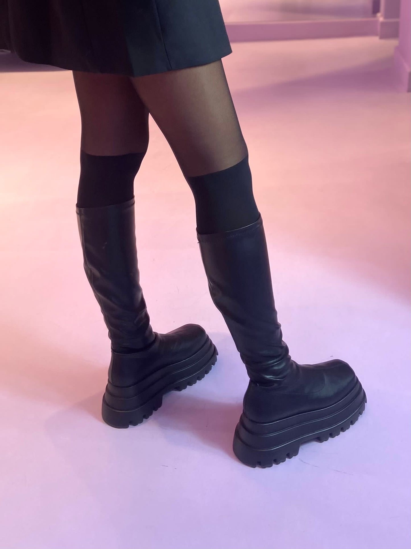Rachell Chucky Knee Boots