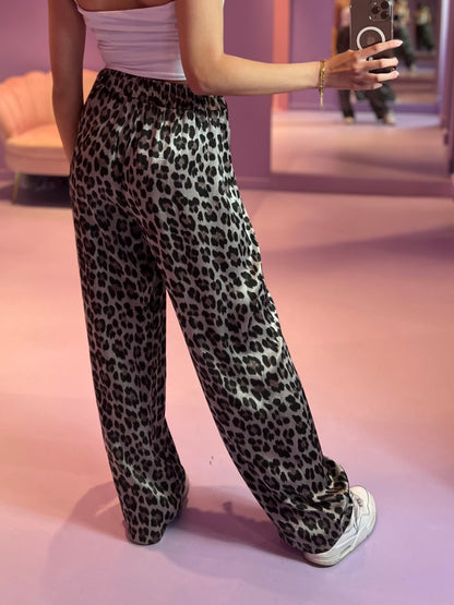 Rachel Leopard Pants