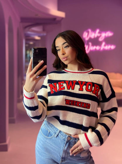 New York Knitted Sweater